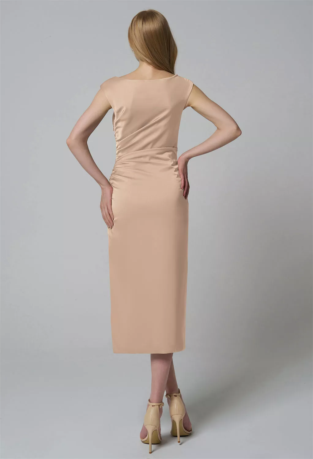 AW Briony Taupe  Summer Wedding Guest Dresses
